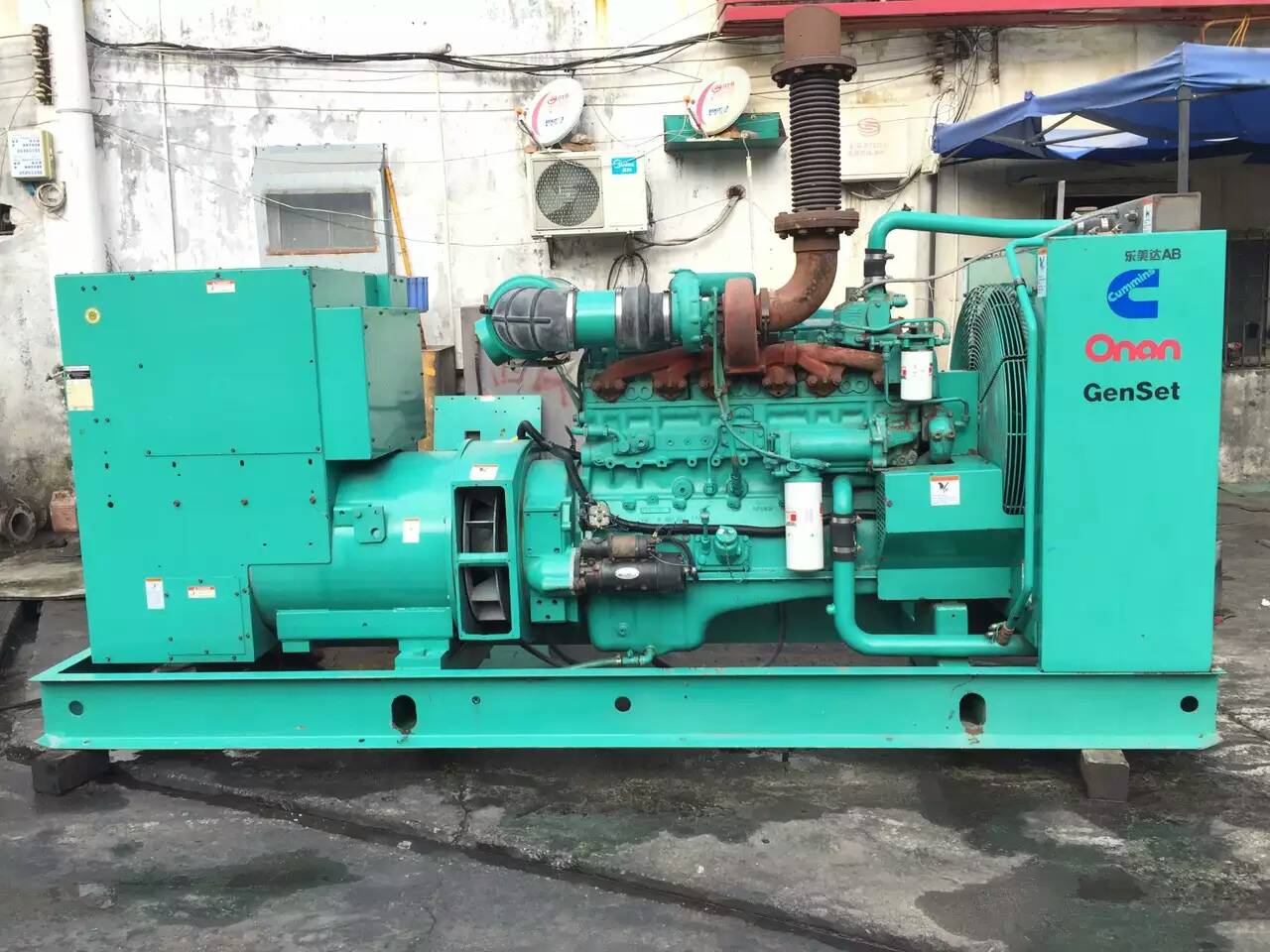 屏南租赁发电机-柴油发电机不正常冒烟的原因